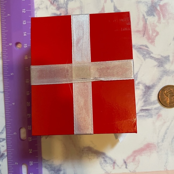 Macy’s new in box silver pearl necklace and earrings set - Picture 3 of 5